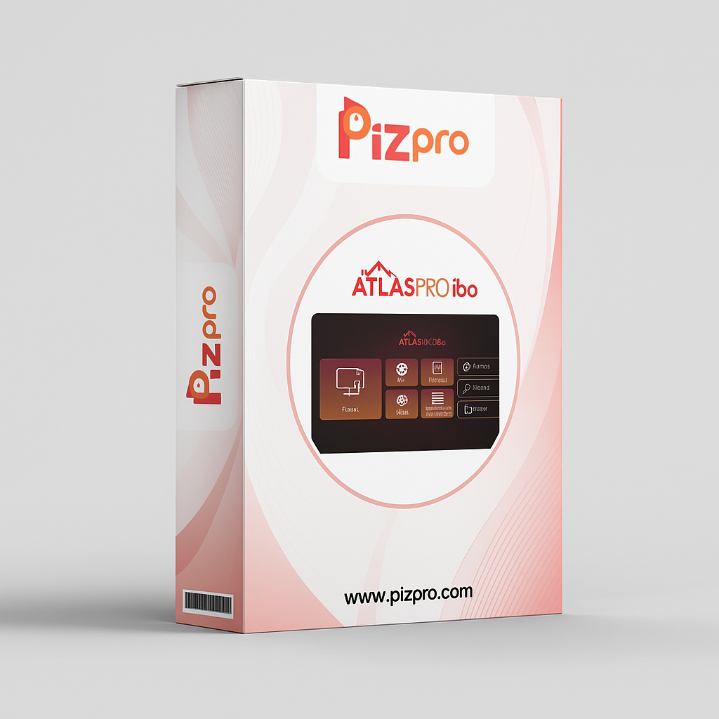 Abonnement ATLAS PRO IBO 12 MOIS nouvelle version sur PizPro - diffusion stable, rapide et performante.